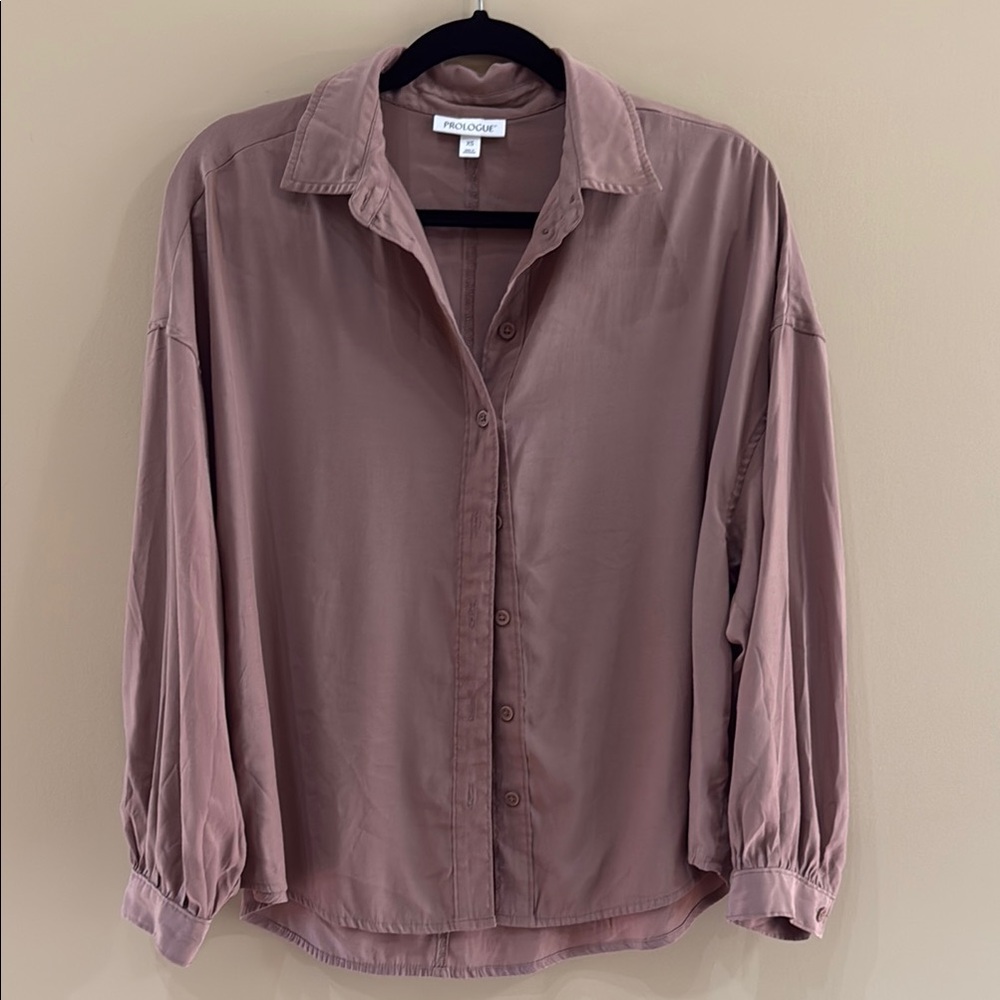 Prologue Dusty Pink Oversized Blouse